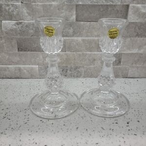 Cristal Candle Holders